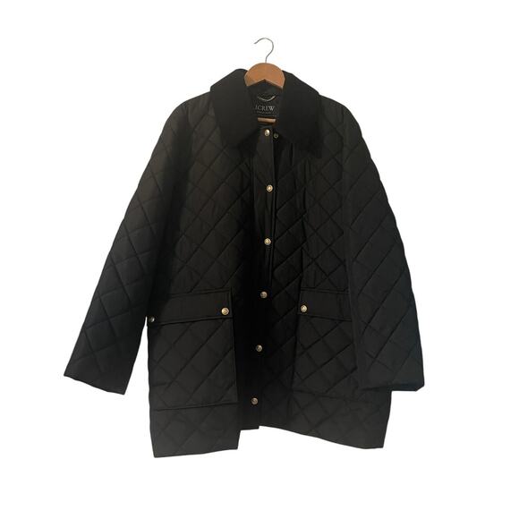 NWT J.Crew Heritage Quilted Barn Jacket with PrimaLoft Size 3X - Picture 5 of 7